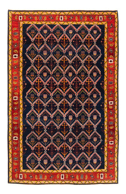 Gabbeh Teppich - Perser - 205 x 143 cm - dunkelblau