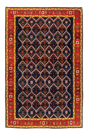 Gabbeh Teppich - Perser - 205 x 143 cm - dunkelblau