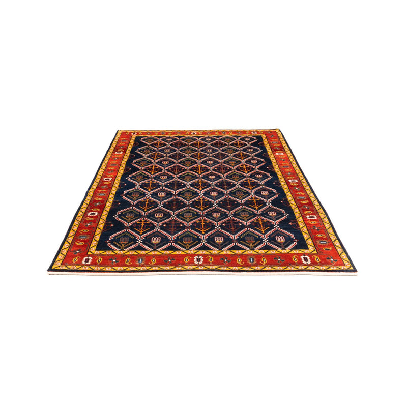 Gabbeh Teppich - Perser - 205 x 143 cm - dunkelblau