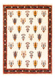 Gabbeh perski Dywan 215x152cm - Perserteppich Wollteppich