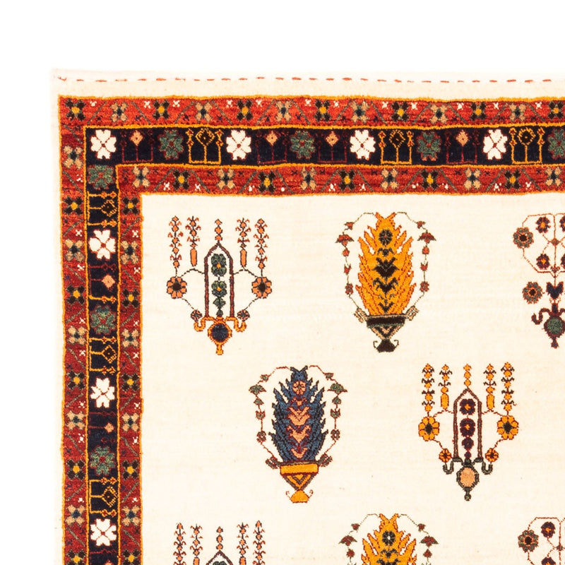 Gabbeh Teppich - Perser - 215 x 152 cm - creme