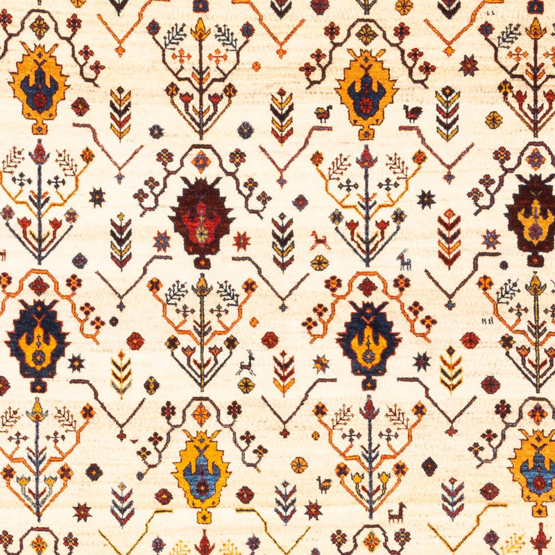 Gabbeh Teppich - Perser - 212 x 155 cm - creme