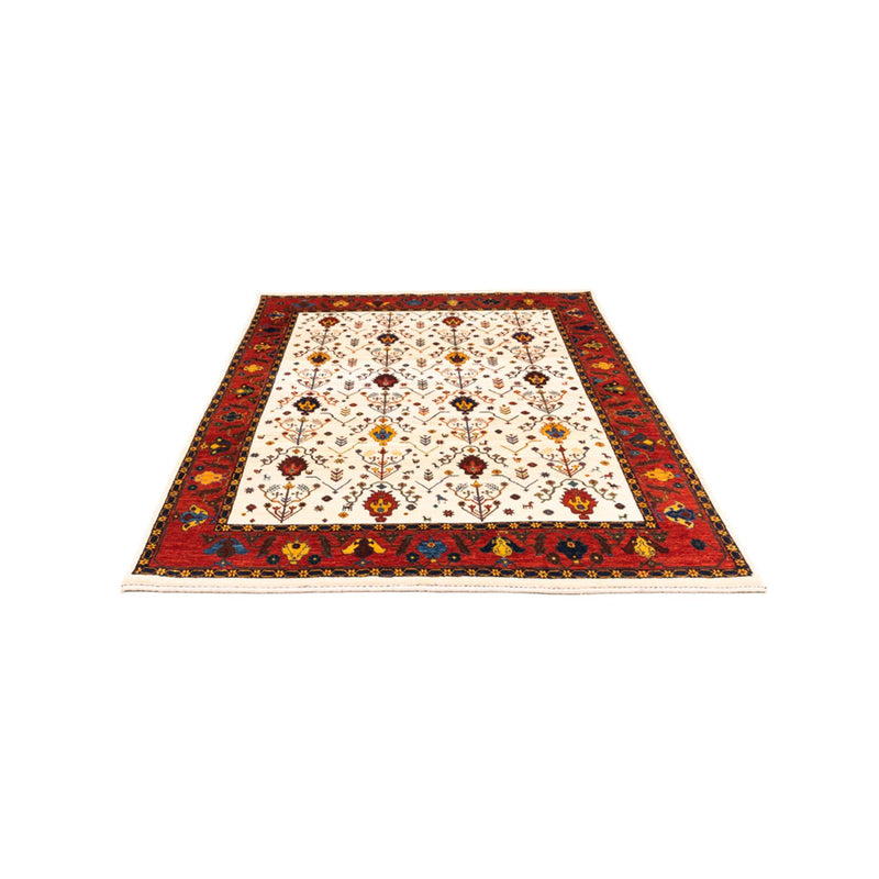 Gabbeh Teppich - Perser - 212 x 155 cm - creme