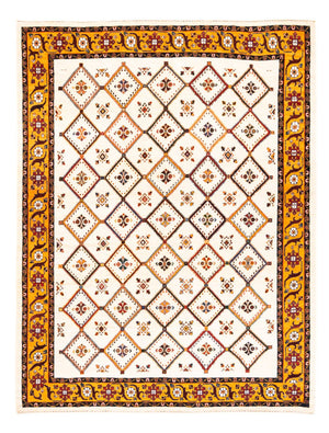 Gabbeh Teppich - Perser - 234 x 180 cm - creme