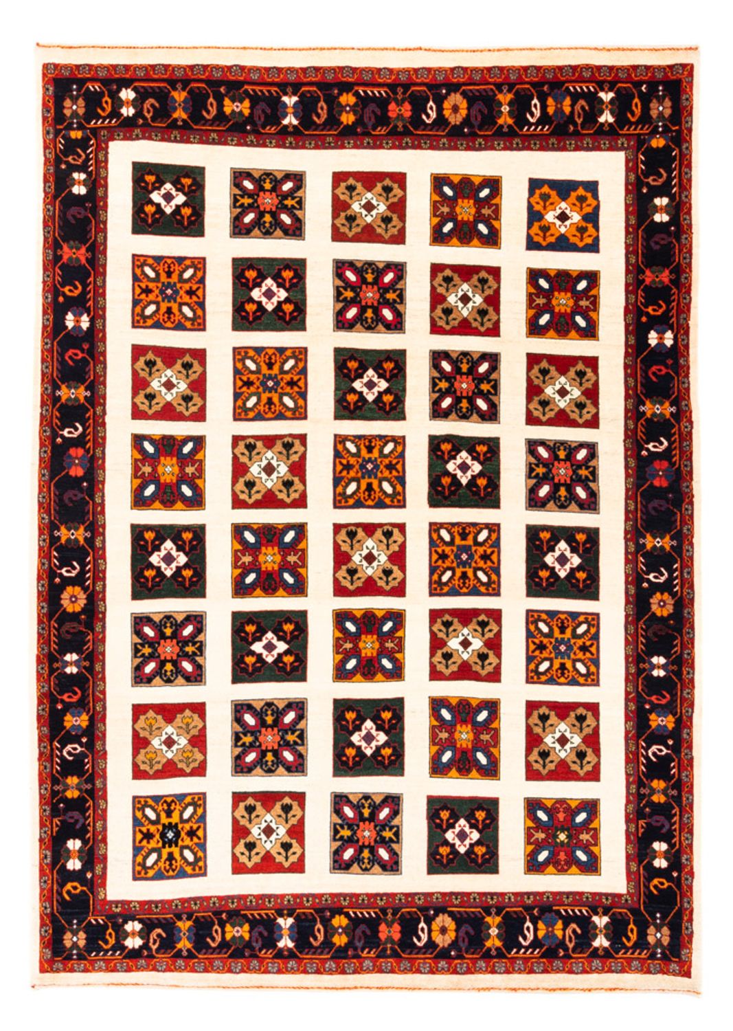 Gabbeh Teppich - Perser - 210 x 150 cm - beige