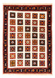 Gabbeh Persisch Teppich 210x150cm - Perserteppich Wollteppich