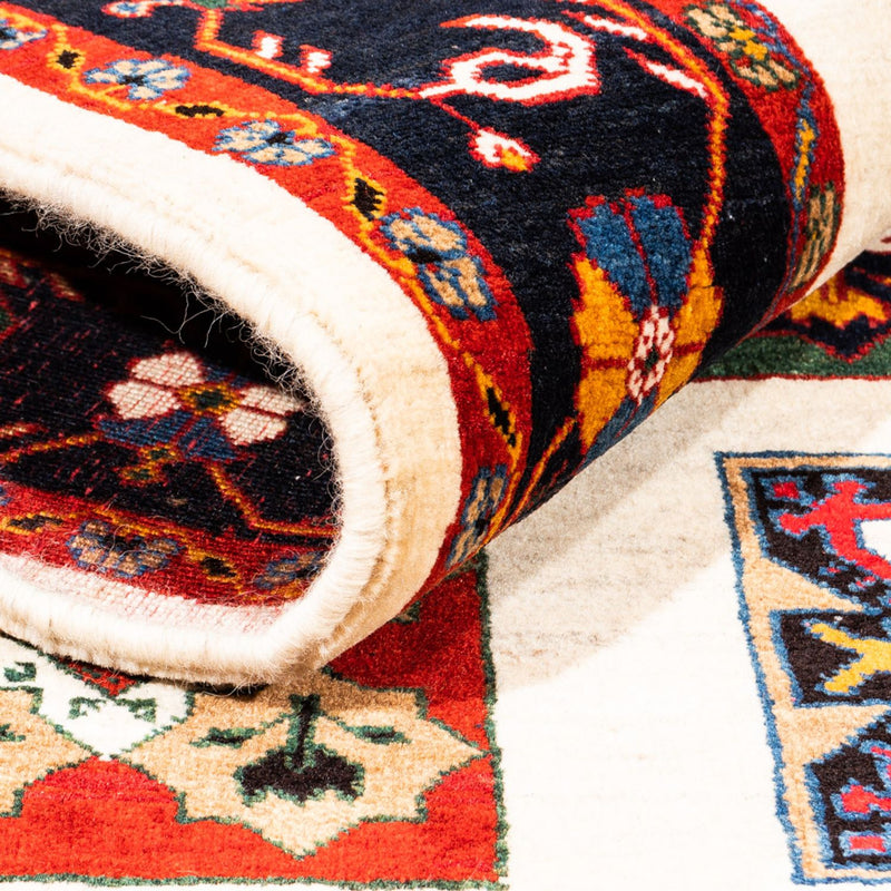 Gabbeh Teppich - Perser - 210 x 150 cm - beige