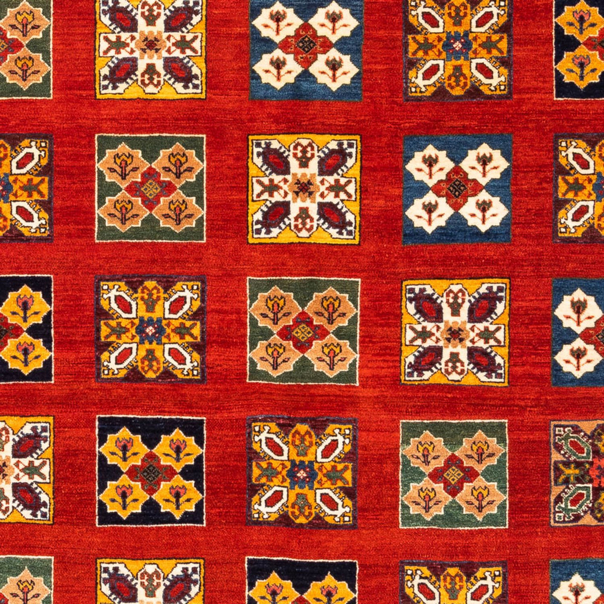 Gabbeh Teppich - Perser - 213 x 150 cm - orange