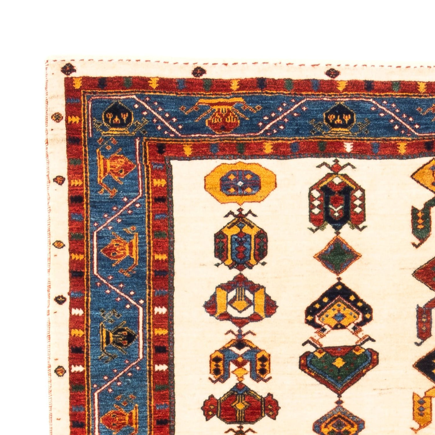 Gabbeh perski Dywan 194x145cm - Perserteppich Wollteppich