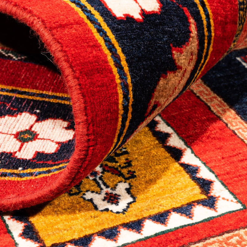 Gabbeh Teppich - Perser - 196 x 118 cm - mehrfarbig