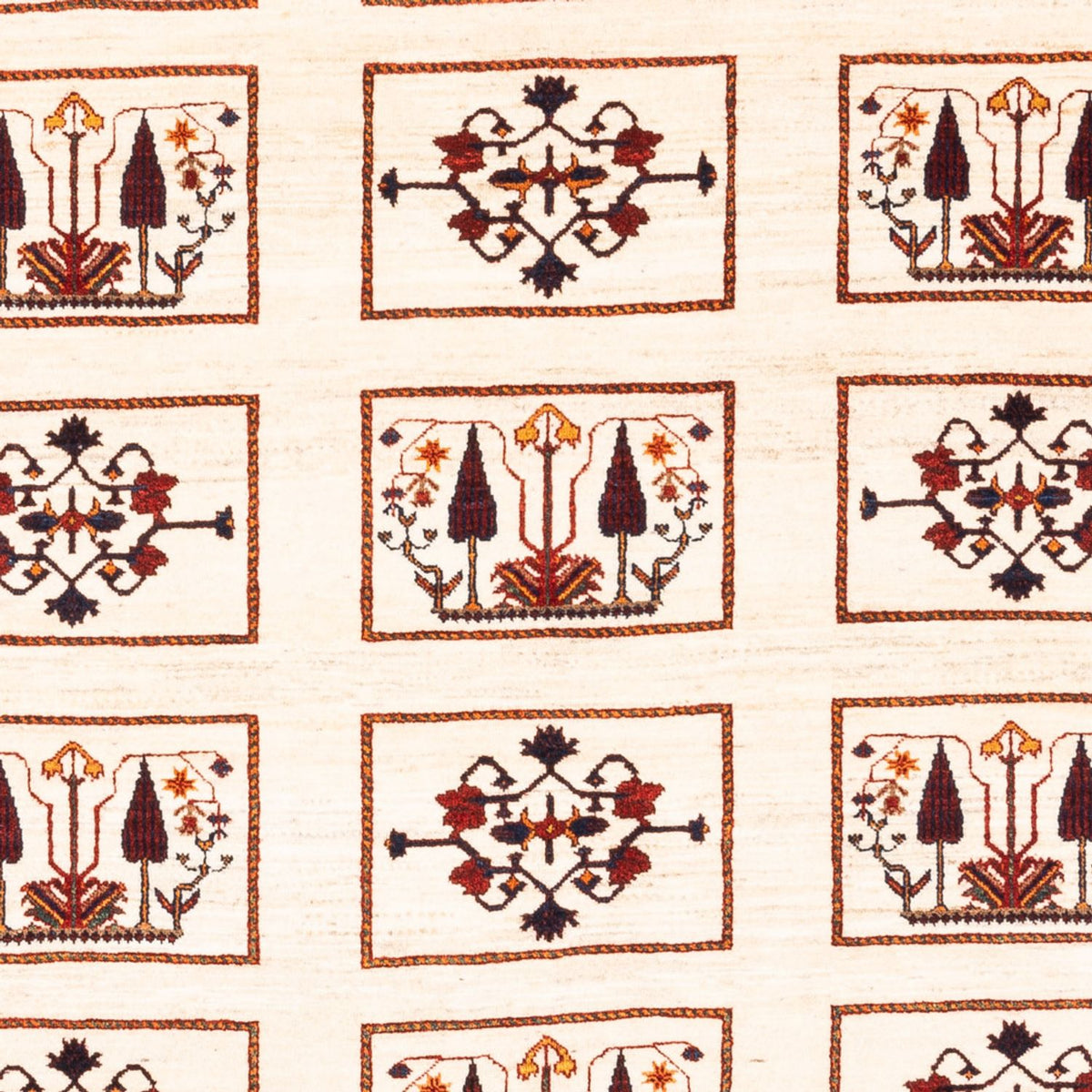 Gabbeh Teppich - Perser - 210 x 154 cm - creme