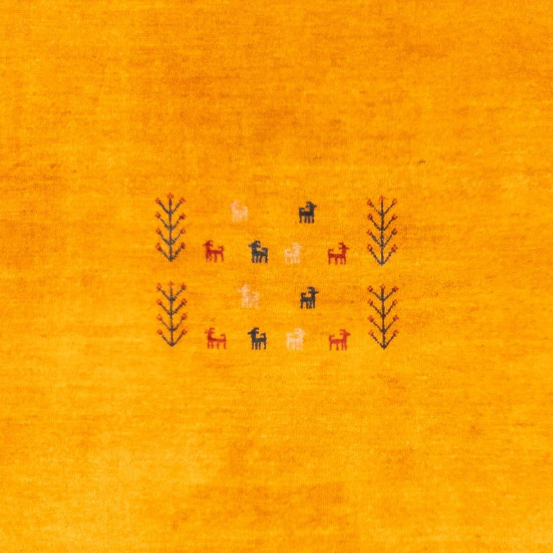 Gabbeh Teppich - Perser - 155 x 108 cm - gold