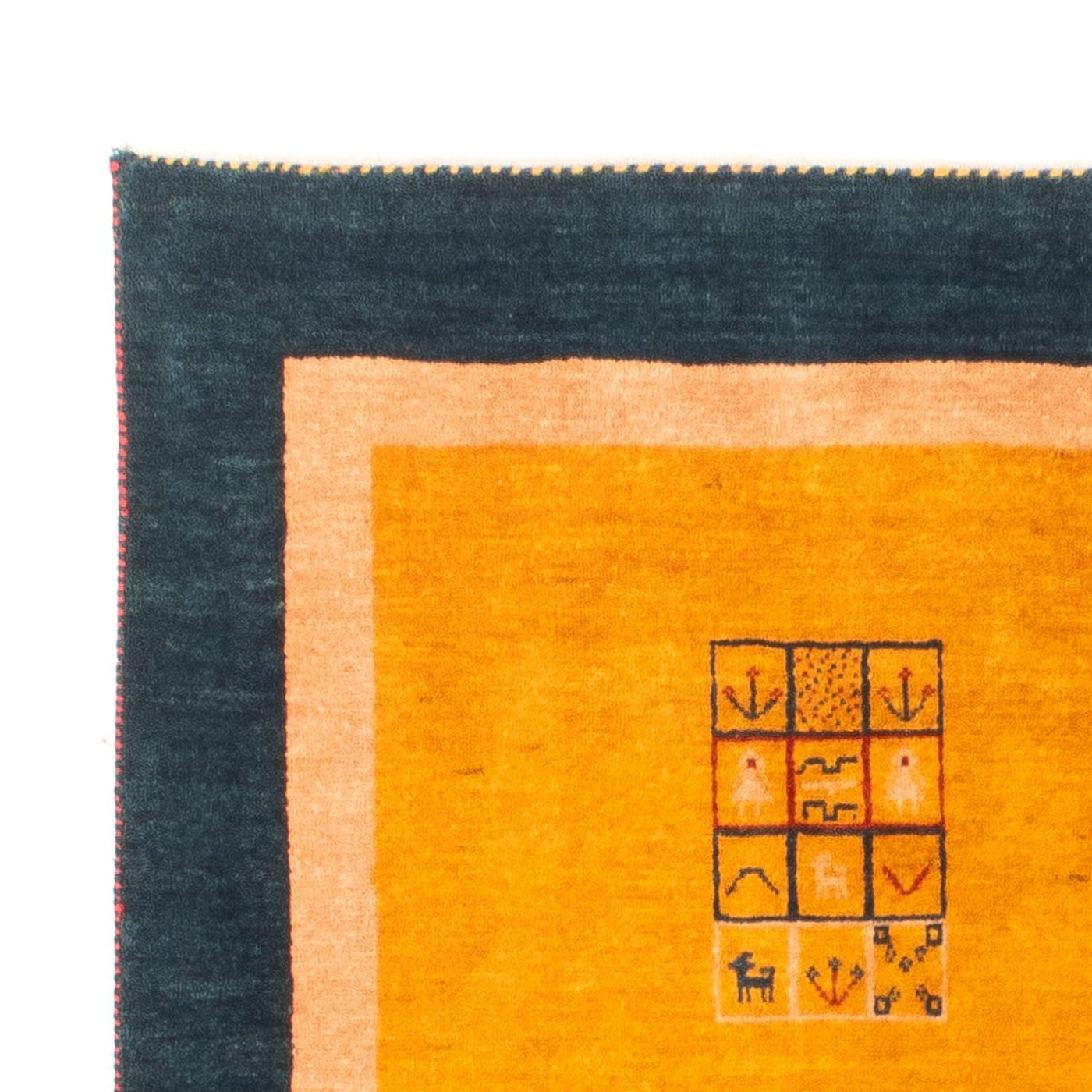 Gabbeh perski Dywan 155x108cm - Perserteppich Wollteppich