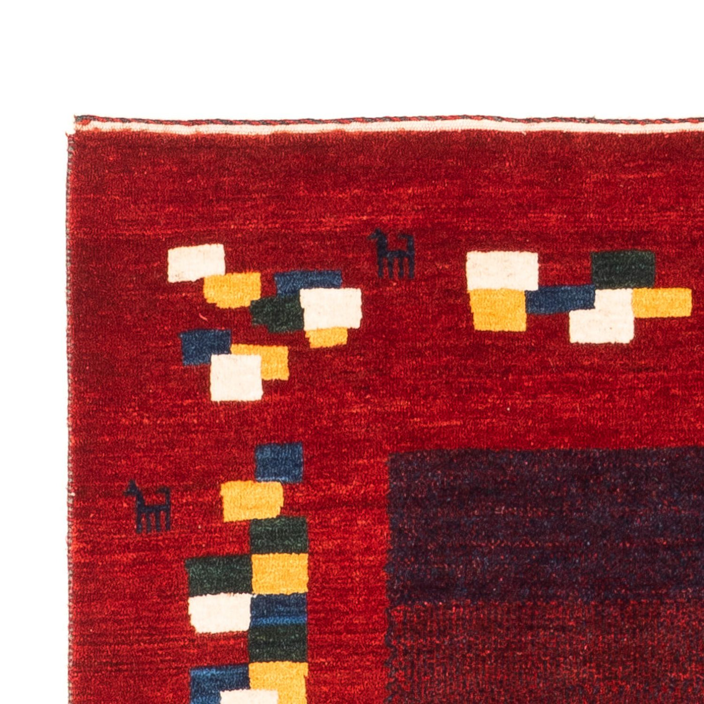 Gabbeh perski Dywan 200x85cm - Perserteppich Wollteppich