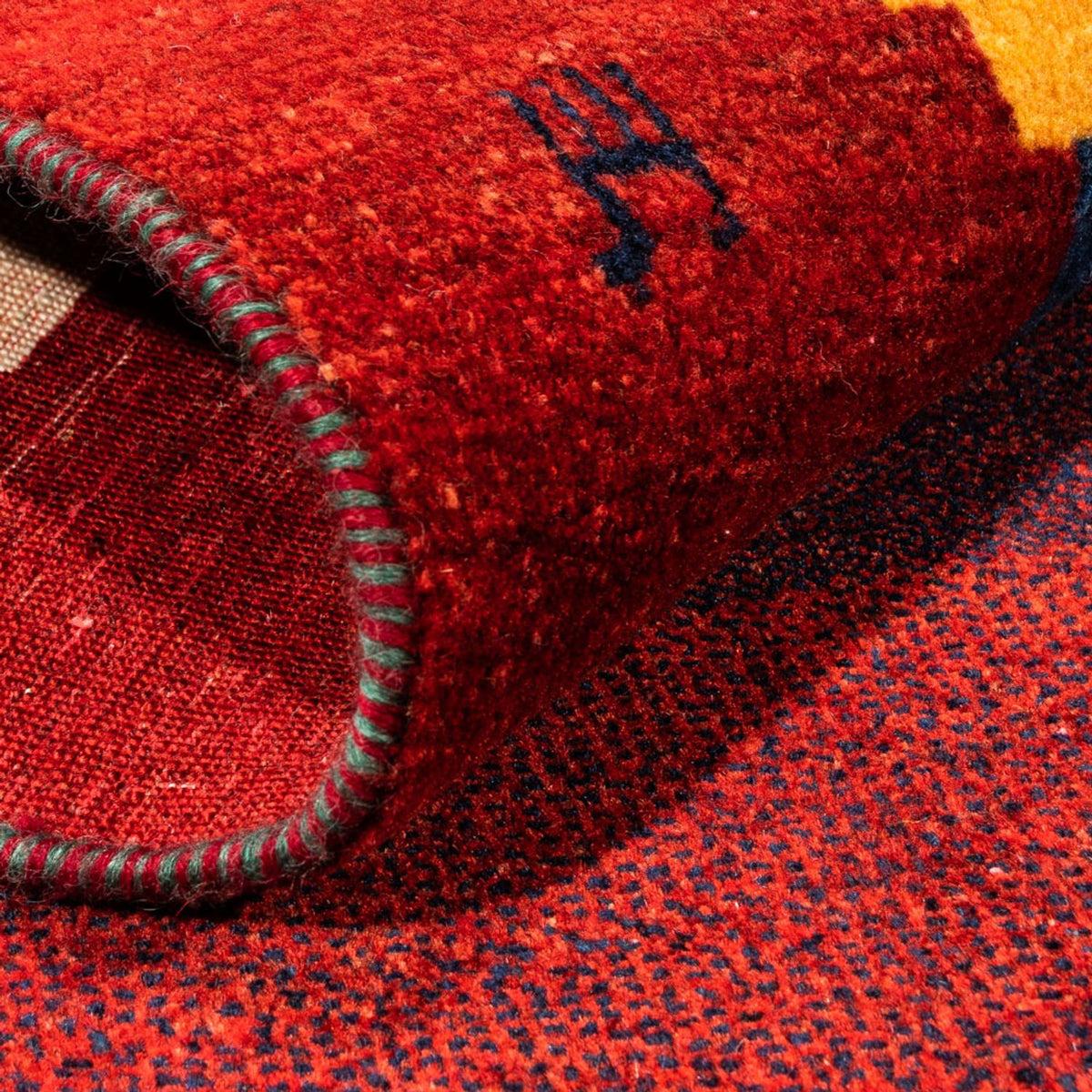 Läufer Gabbeh - Perser - 200 x 85 cm - rot