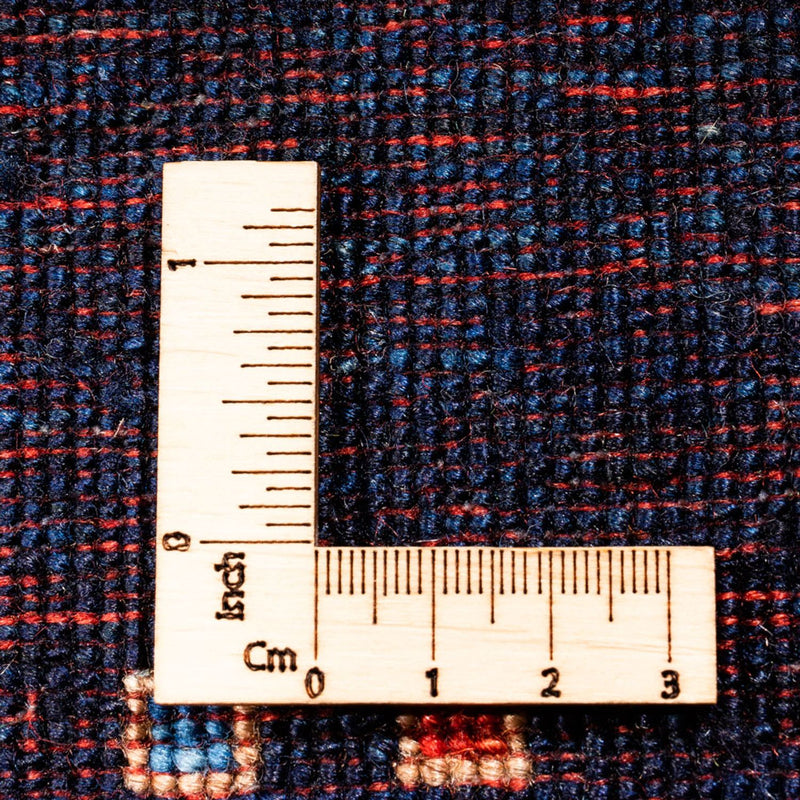 Läufer Gabbeh - Perser - 202 x 82 cm - dunkelblau