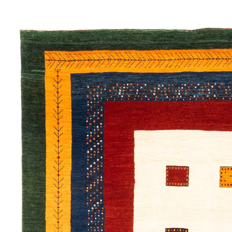 Gabbeh Teppich - Perser - 243 x 174 cm - creme