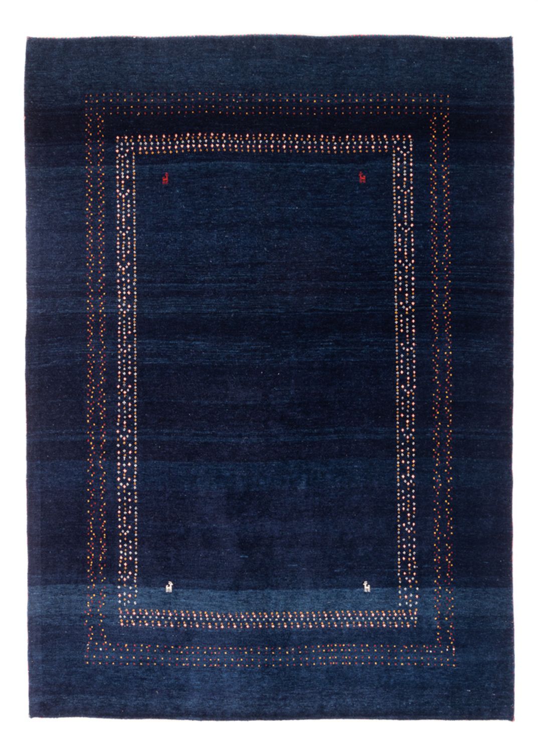 Gabbeh Teppich - Perser - 230 x 170 cm - dunkelblau