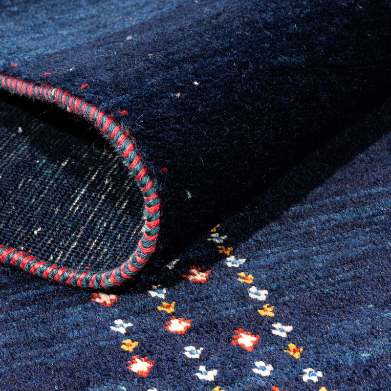 Gabbeh Teppich - Perser - 230 x 170 cm - dunkelblau