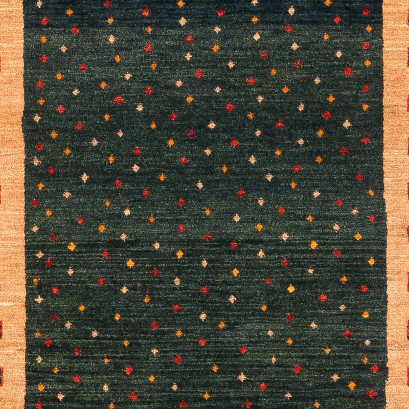 Läufer Gabbeh - Perser - 226 x 86 cm - grün