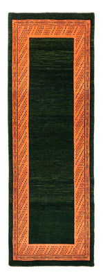 Läufer Gabbeh - Perser - 232 x 85 cm - dunkelblau