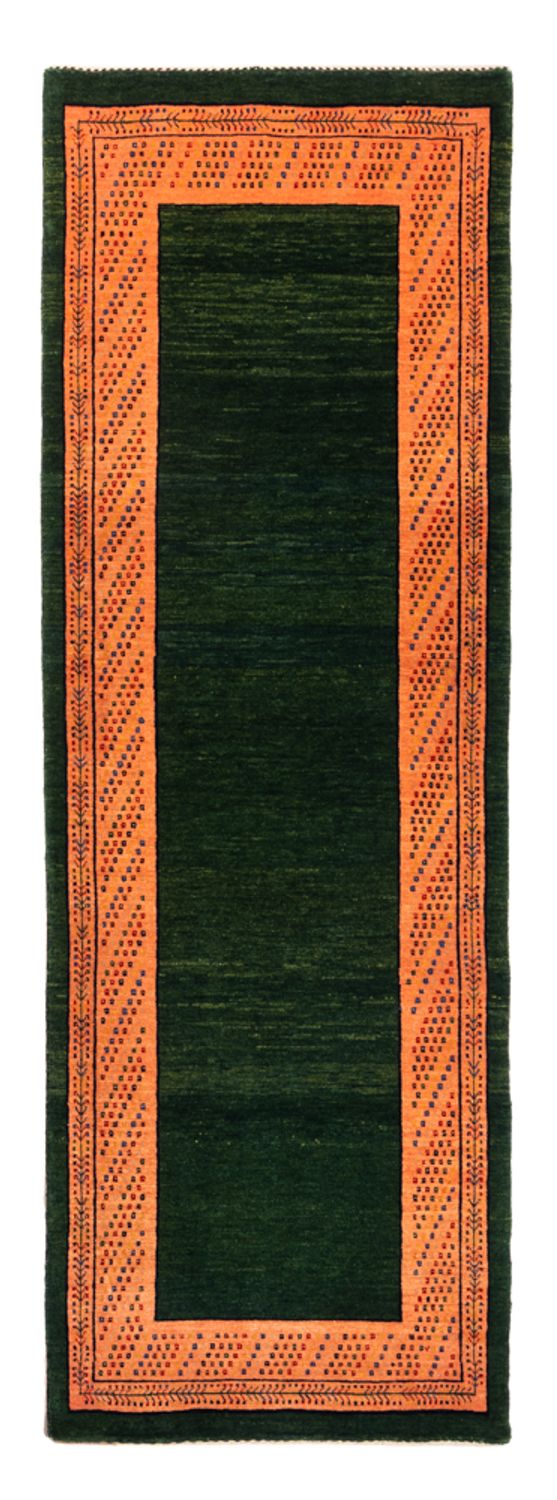 Läufer Gabbeh - Perser - 232 x 85 cm - dunkelblau