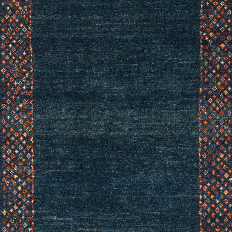 Läufer Gabbeh - Perser - 200 x 85 cm - dunkelblau