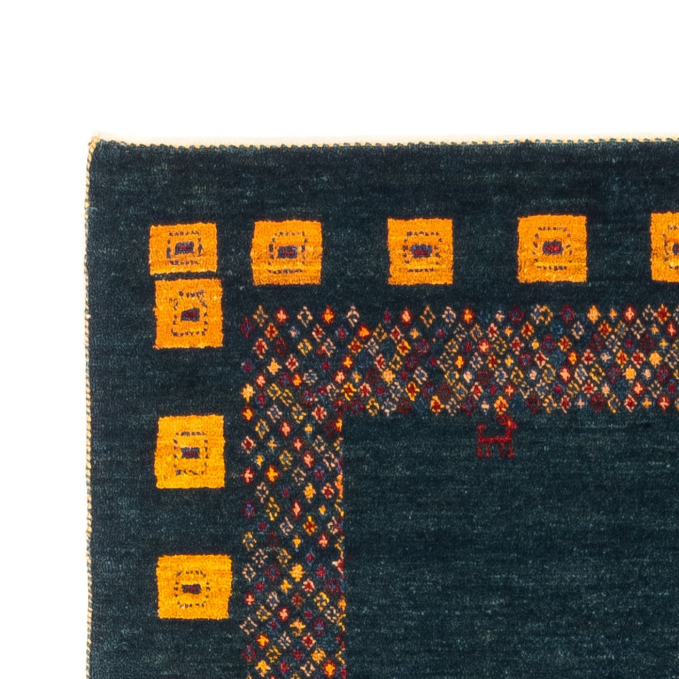 Gabbeh perski Dywan 200x85cm - Perserteppich Wollteppich