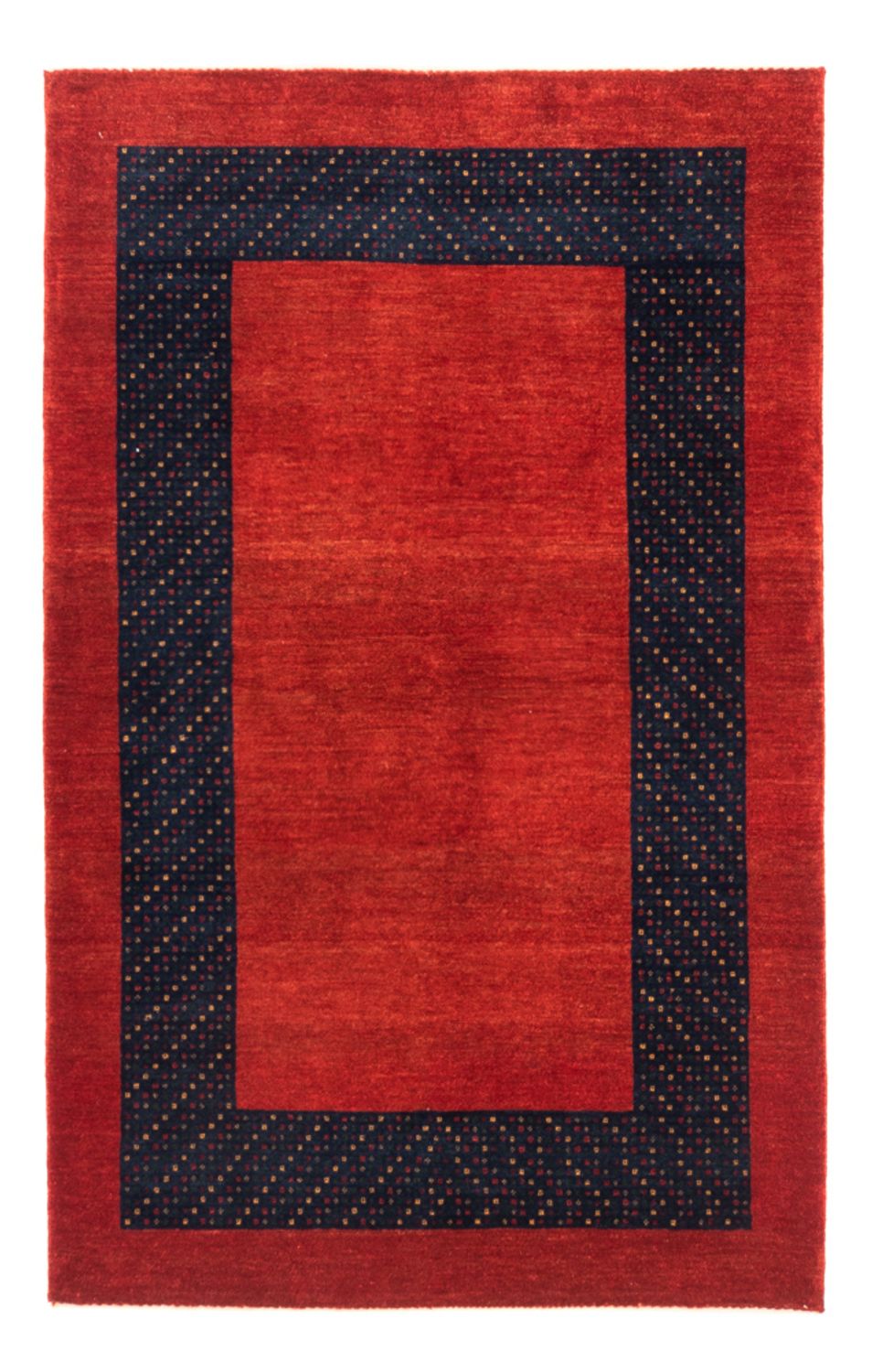 Gabbeh Teppich - Perser - 150 x 101 cm - rot