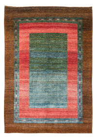 Gabbeh Teppich - Perser - 236 x 172 cm - grün