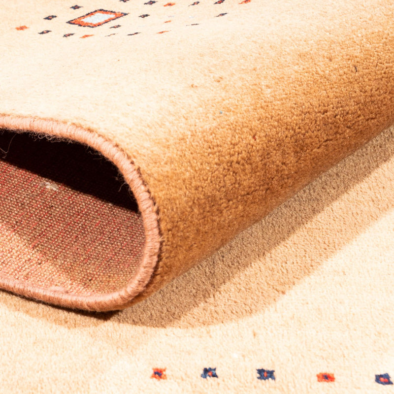 Gabbeh Teppich - Perser - 198 x 147 cm - beige