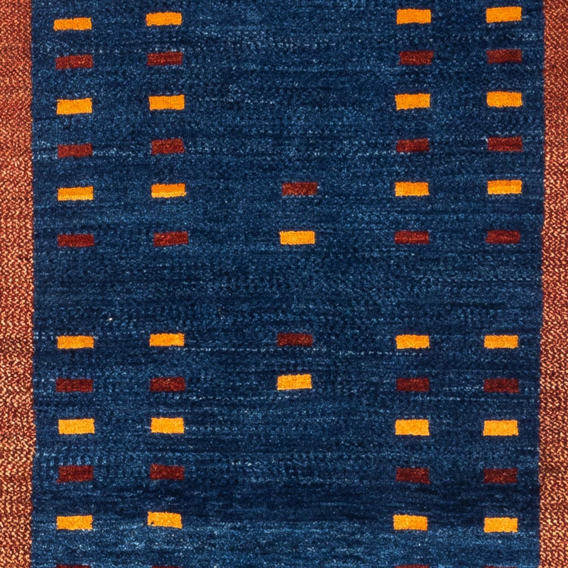 Läufer Gabbeh - Perser - 194 x 77 cm - dunkelblau