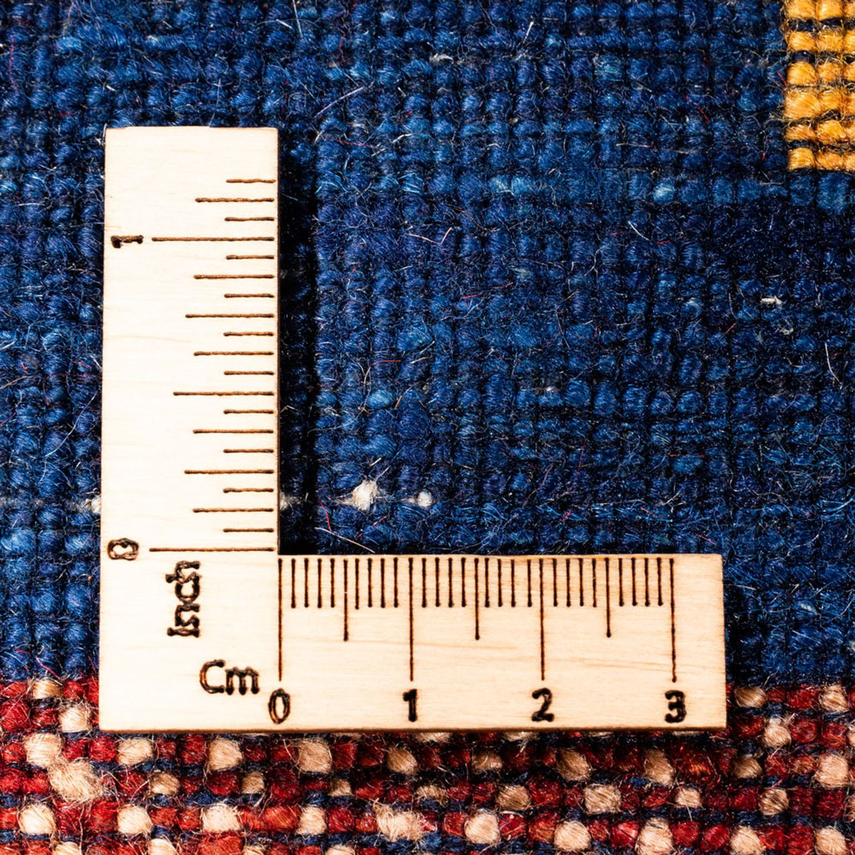 Läufer Gabbeh - Perser - 194 x 77 cm - dunkelblau