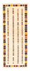 Läufer Gabbeh - Perser - 195 x 81 cm - creme