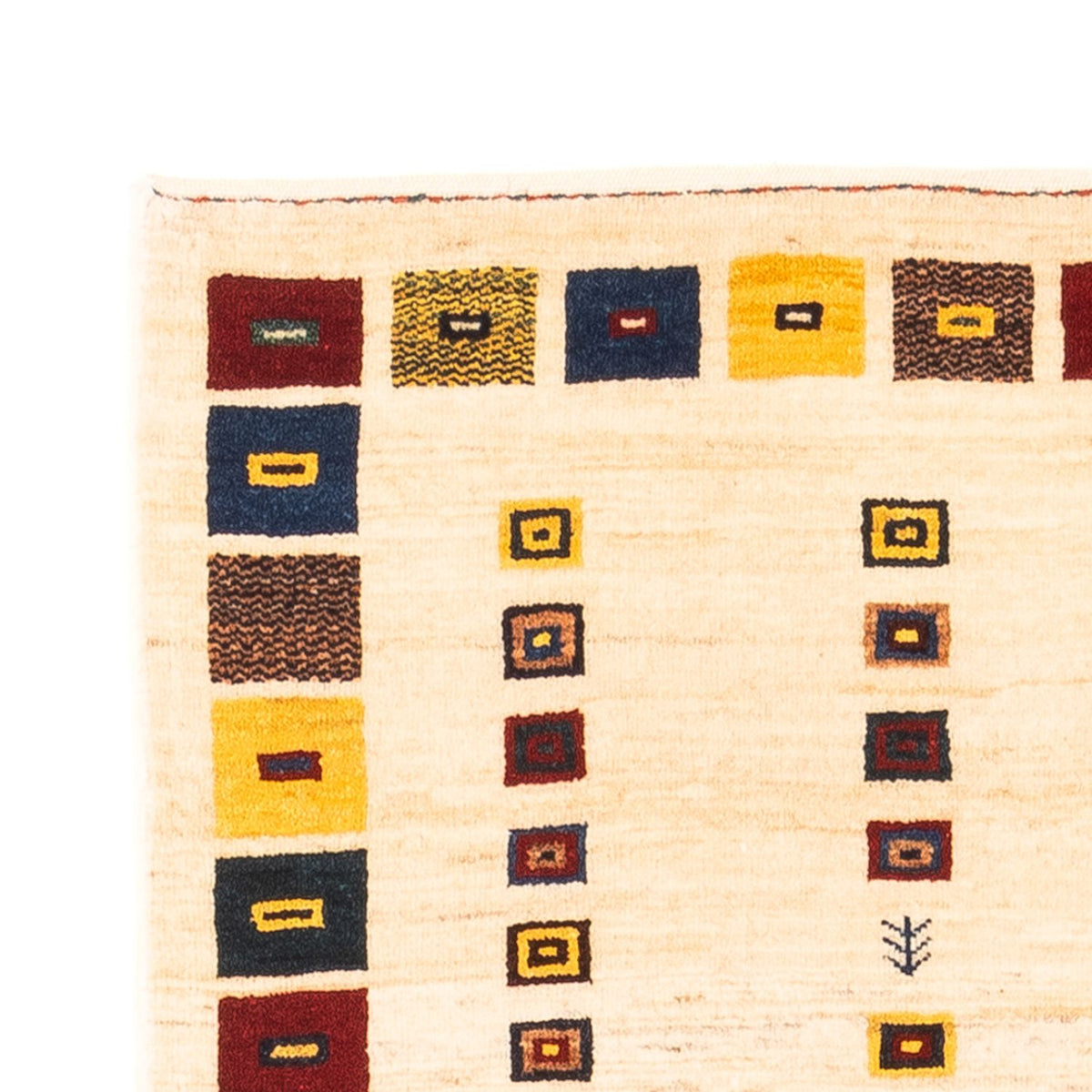 Läufer Gabbeh - Perser - 195 x 81 cm - creme