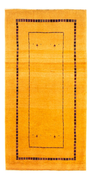 Gabbeh Teppich - Perser - 155 x 83 cm - gelb