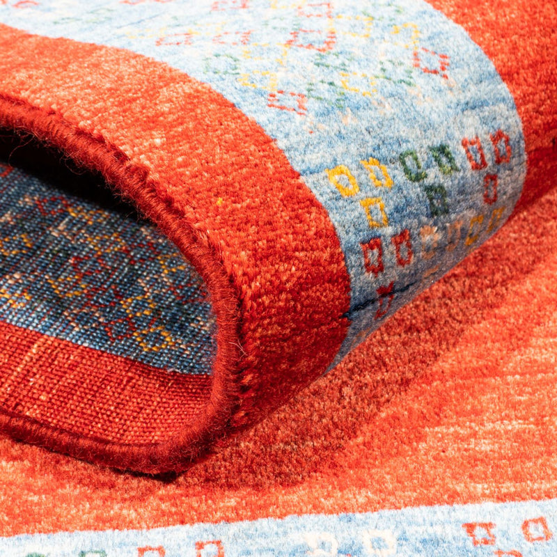 Gabbeh Teppich - Perser - 145 x 99 cm - rot