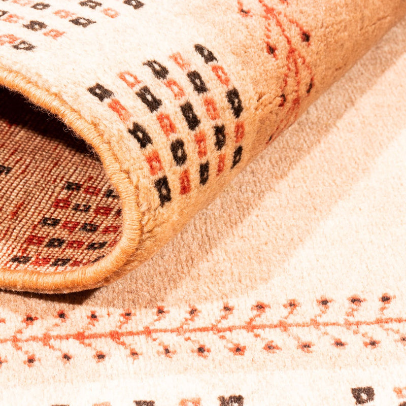 Gabbeh Teppich - Perser - 144 x 100 cm - lachs