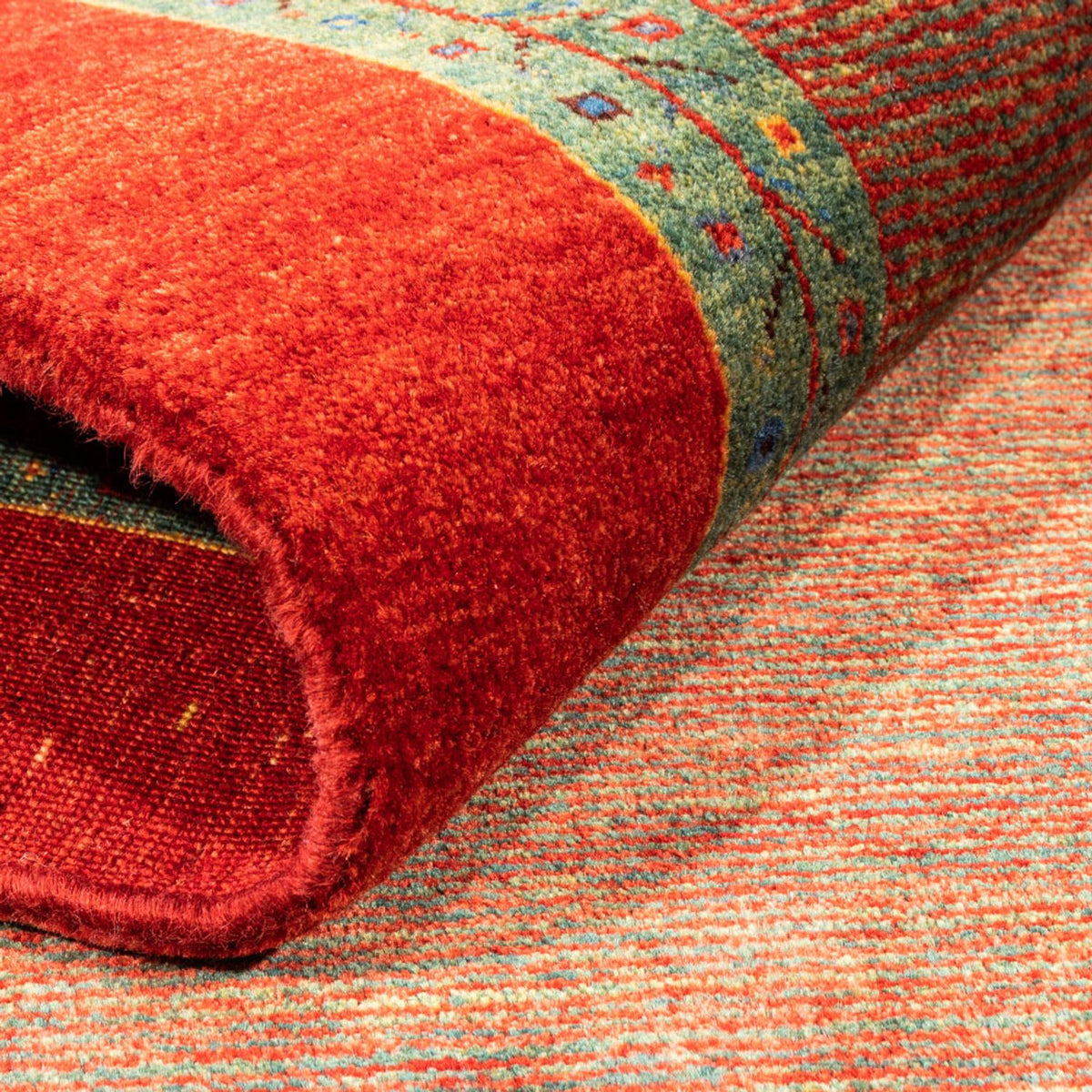 Gabbeh Teppich - Perser - 157 x 112 cm - braun