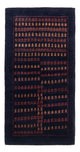Gabbeh perski Dywan 144x78cm - Perserteppich Wollteppich