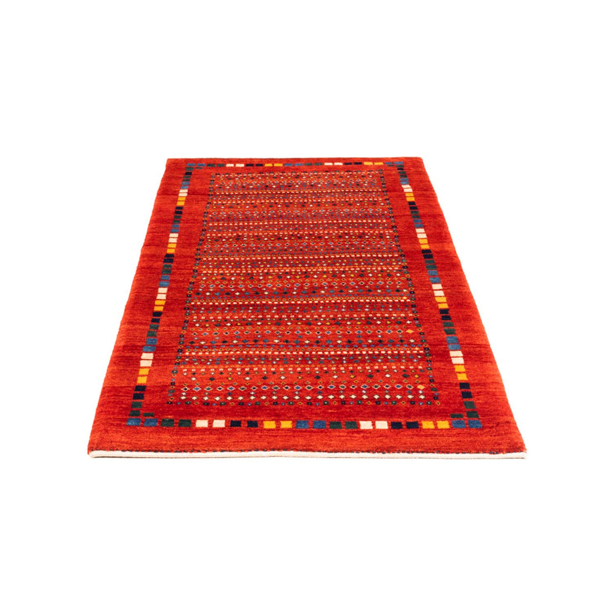 Gabbeh Teppich - Perser - 144 x 80 cm - rot