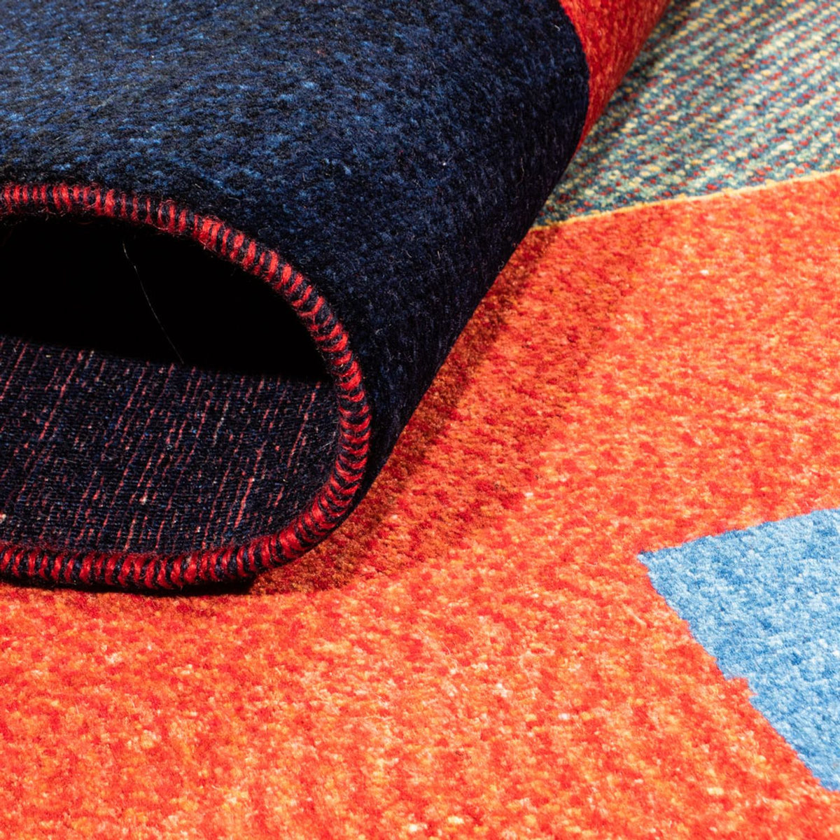 Gabbeh Teppich - Perser - 255 x 178 cm - rot