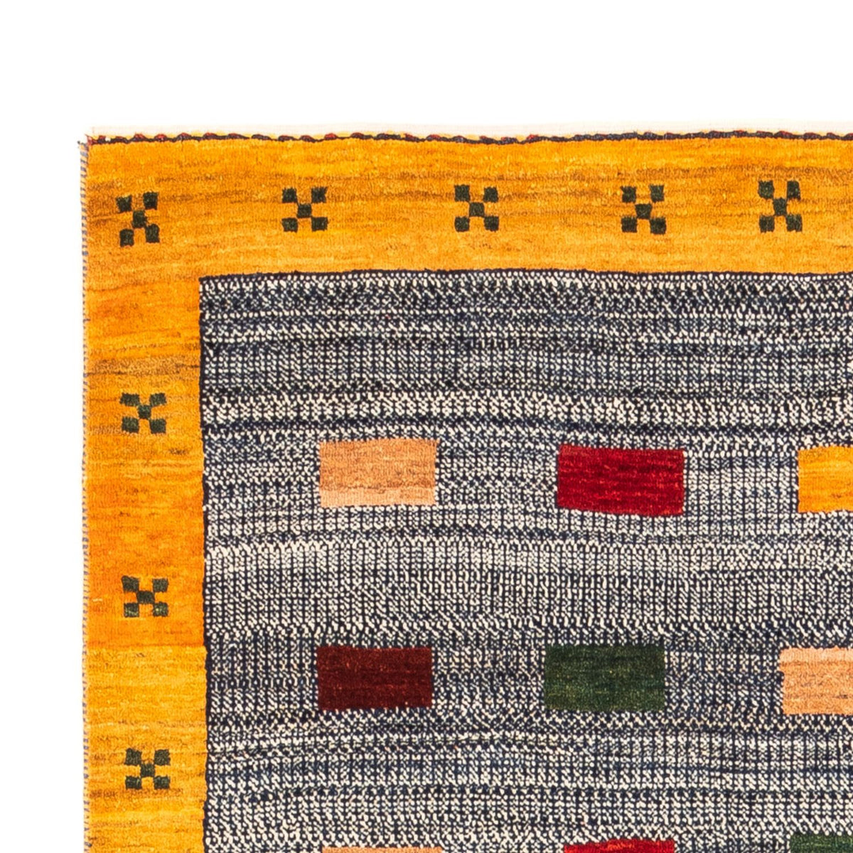 Gabbeh Teppich - Perser - 190 x 122 cm - hellblau