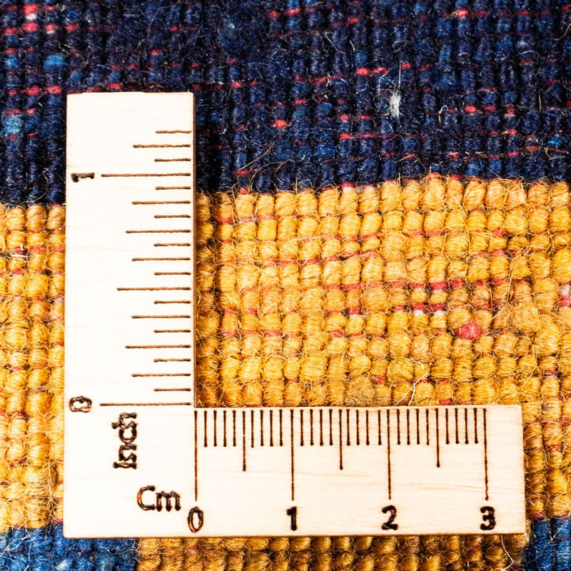 Läufer Gabbeh - Perser - 200 x 82 cm - dunkelblau