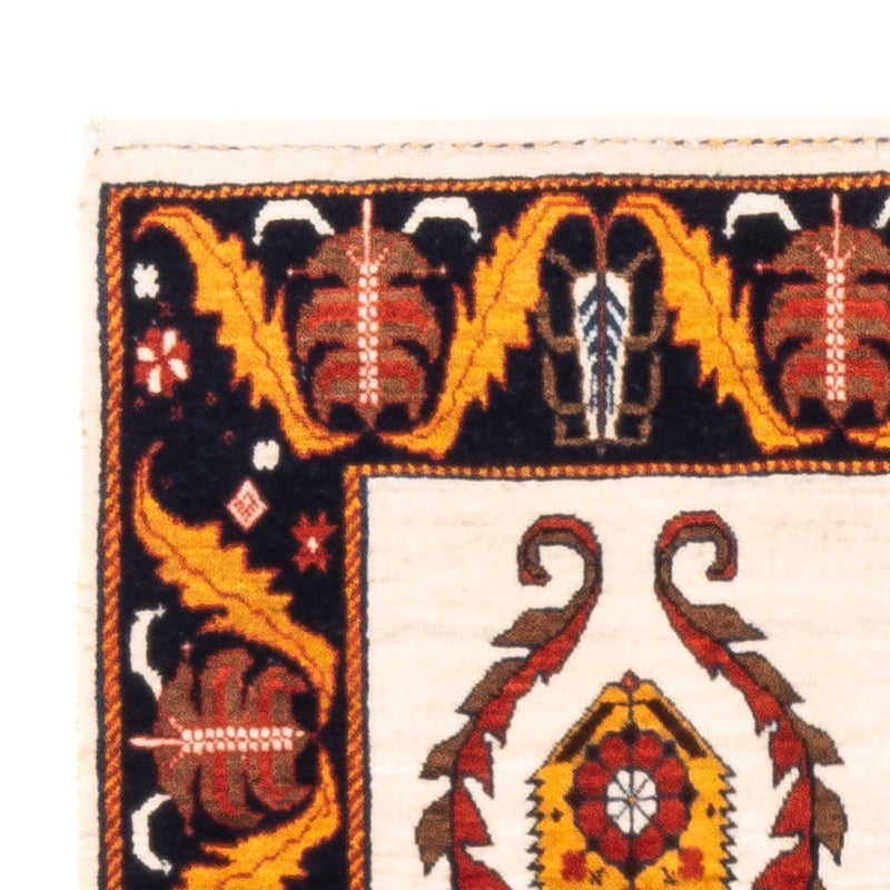 Gabbeh Teppich - Perser - 126 x 86 cm - creme