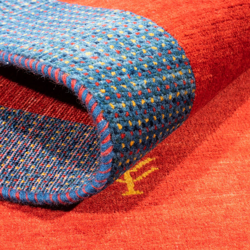 Gabbeh Teppich - Perser - 148 x 100 cm - rot