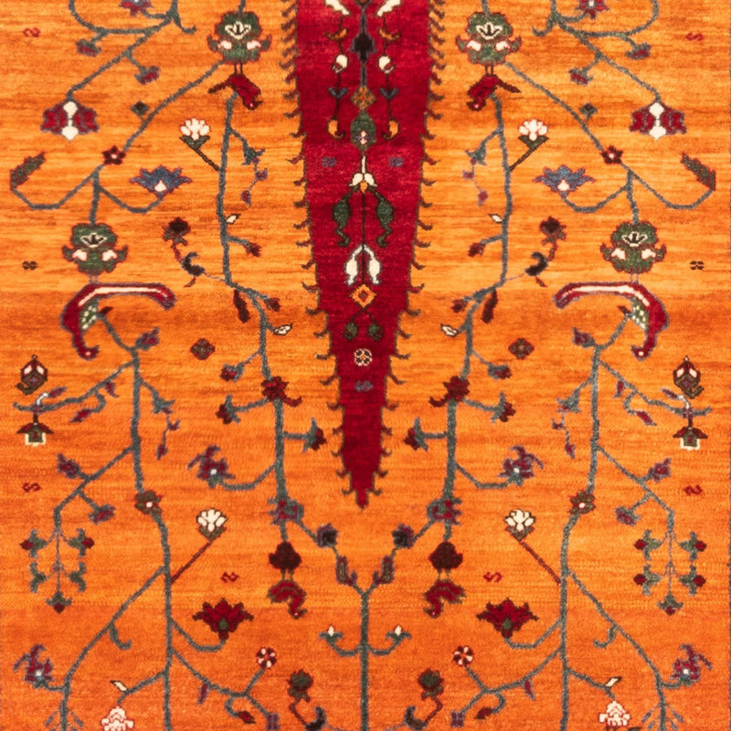 Gabbeh Teppich - Perser - 155 x 100 cm - gold