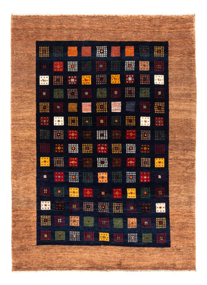 Gabbeh Teppich - Perser - 200 x 150 cm - dunkelblau