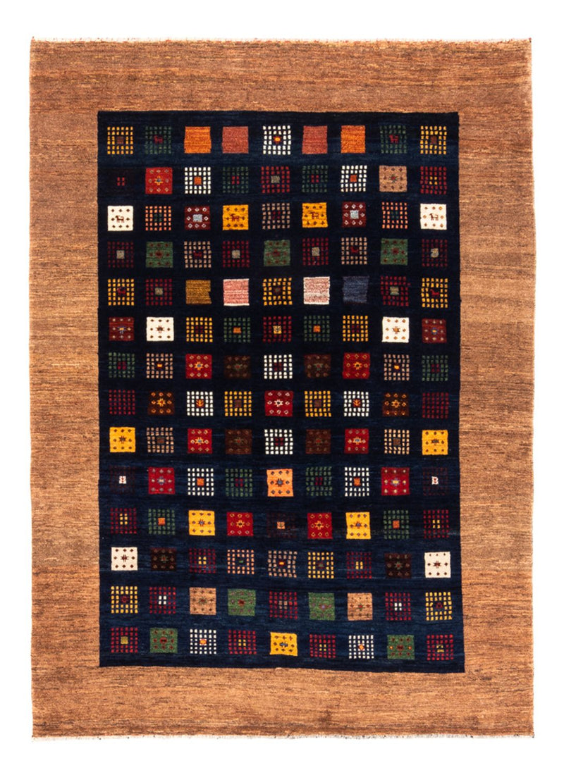 Gabbeh Teppich - Perser - 200 x 150 cm - dunkelblau