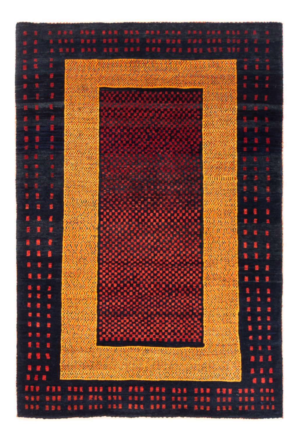 Gabbeh Teppich - Perser - 163 x 106 cm - mehrfarbig